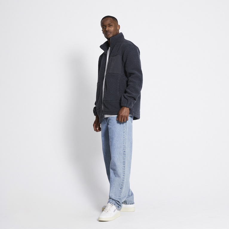 Pile jacket "Mount" Dark Grey